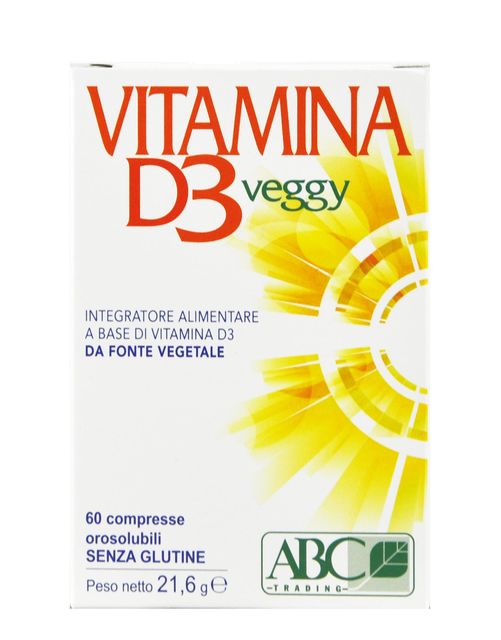 Integratore alimentare a base di Vitamina D3 da fonte vegetale.